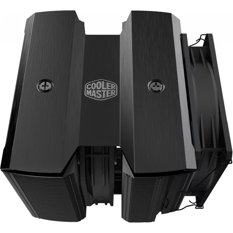 Cooler Master MasterAir MA824 Stealth procesoriaus oro aušintuvas 120/135 mm, juodas