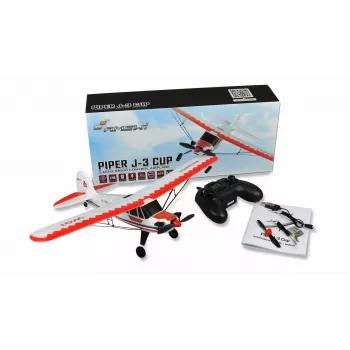 Lėktuvas Amewi Piper J-3 CUP Elektrinis variklis 500 mAh 60 g