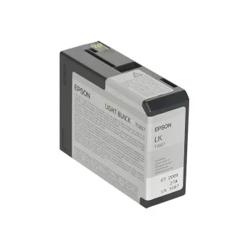 Epson Singlepack šviesiai juoda T580700, šviesiai juoda, pigmentinis rašalas, 80 ml, 1 vnt.