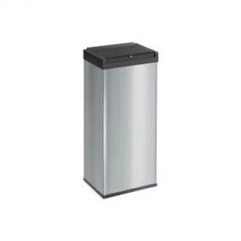 Šiukšlių dėžė Hailo BIG BOX 60L SIL 6460-312, 60 l talpa, sidabrinė