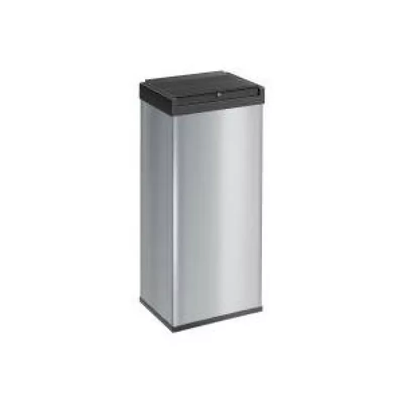 Šiukšlių dėžė Hailo BIG BOX 60L SIL 6460-312, 60 l talpa, sidabrinė