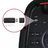 Nešiojama kolonėlė MANTA ATTIS SPK0802 120 W, Bluetooth, laidinis įvestis, įkraunama, FM, LED lemputės