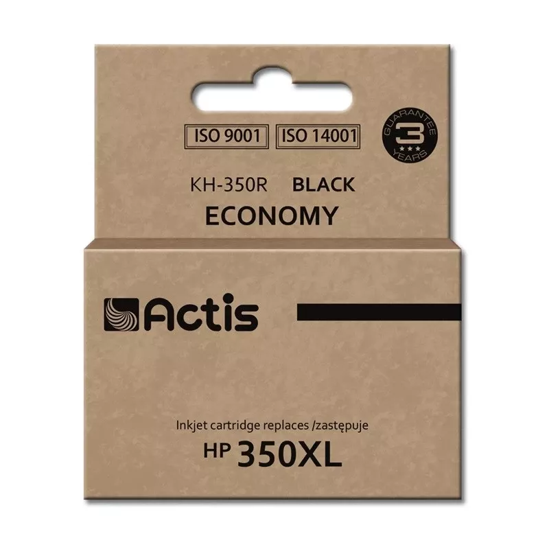 Actis KH-350R rašalas (pakaitalas HP 350XL CB336EE; standartinis; 35 ml; juodas)