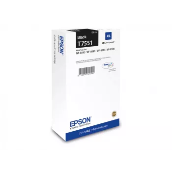 Epson C13T75514N rašalo kasetė 1 vnt. Originali Didelio (XL) našumo Juoda