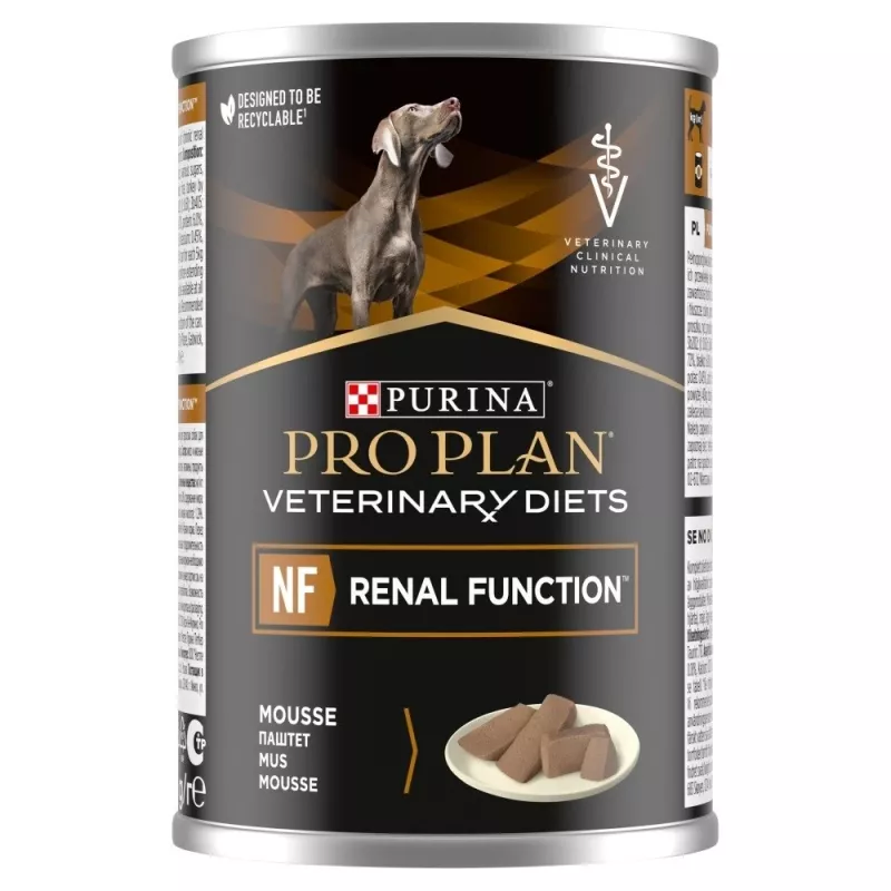 PURINA Pro Plan Veterinary Diets NF Renal Function - šlapias šunų maistas - 400 g