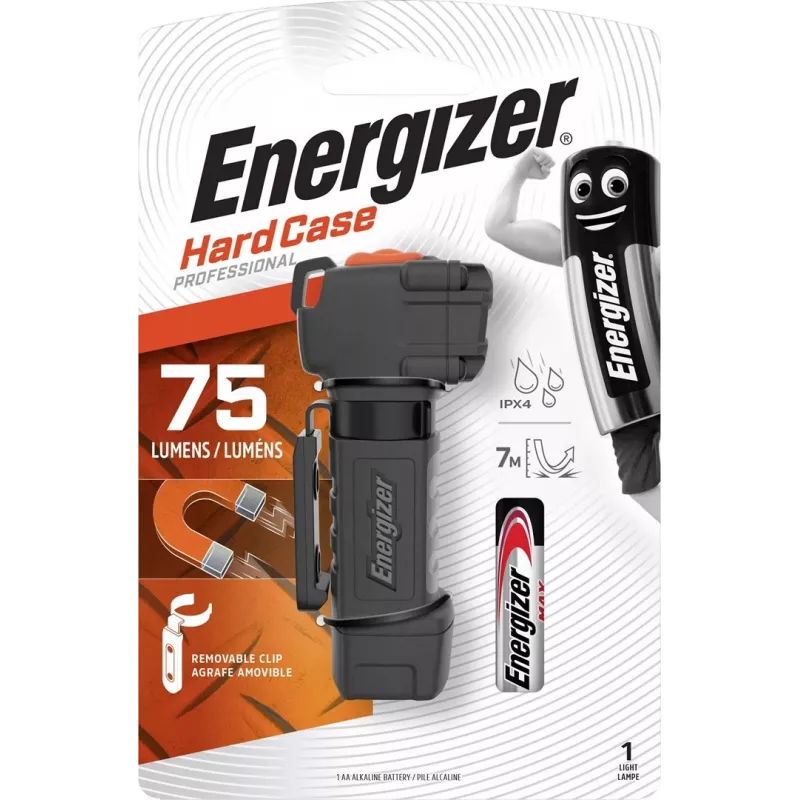 Energizer Hardcase Pro Daugiafunkcis Žibintuvėlis 1 AA 75 lm