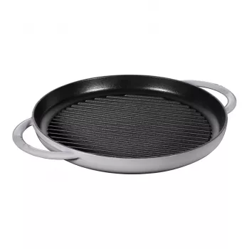Grill pan ZWILLING STAUB Apvali 30 cm Pilka