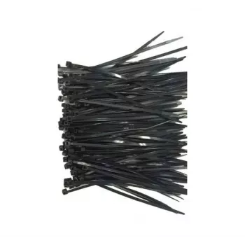 Kabelių raištis Gembird NYTFR-250X3.6 Nylon Juodas 100 vnt.