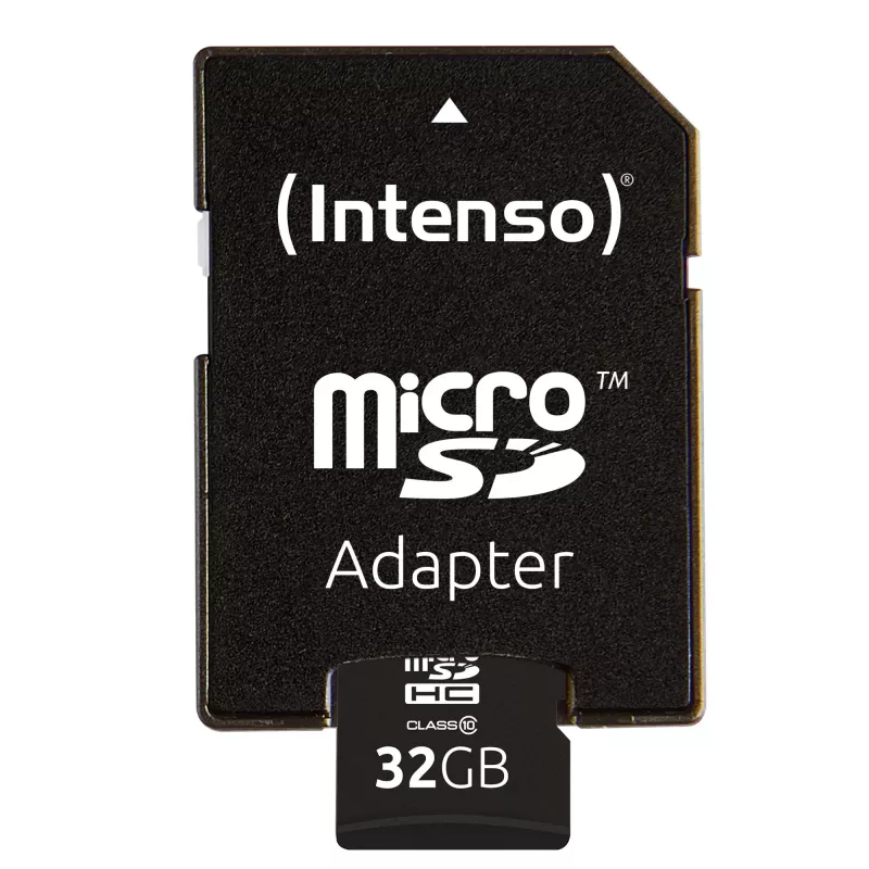MEMORY MICRO SDHC 32GB C10/SU ADAPTERIU 3413480 INTENSO
