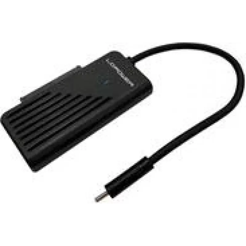 LC-Power adapteris USB-C, skirtas 1xNVMe-M.2 SSD ir 1x2,5''/3,5'' HDD - Adapteris (LC-ADA-USB-SATA-NVME)