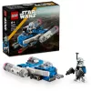 LEGO Star Wars kapitono Rekso Y-Wing mikrokovotojas – kolekcinis žaislas iš „Kloneų karų“ su minifigūrėle, skirtas 6+ metų berniukams