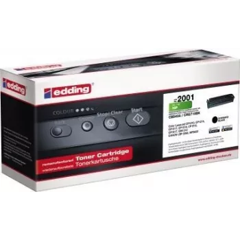 EDDING Toner EDD-2001 juodas 2.2K skirtas HP CB540A - tonerio blokas