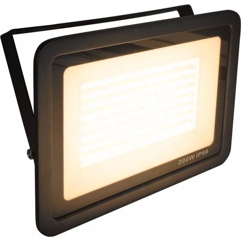 LED prožektorius EUROLITE FL-200 SMD WW 200W IP65 — šiltai balta, 200W, IP65