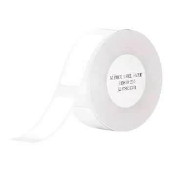 Lipdukai NIIMBOT T15×30mm 210 vnt. balta — termotransferiniai lipdukai 15×30 mm