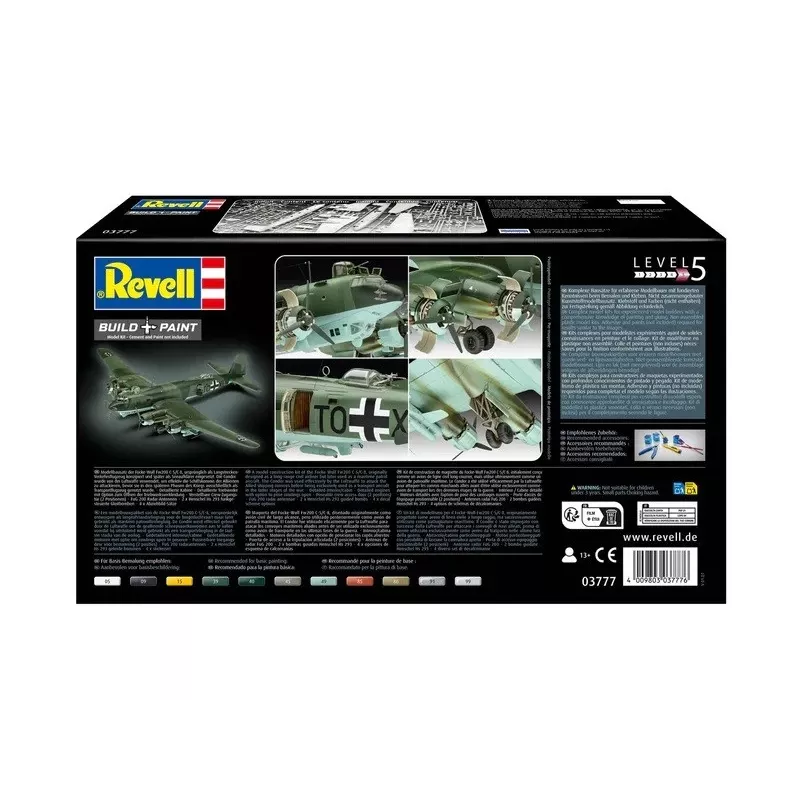 Plastikinis lėktuvo modelis REVELL Fendt 728 Vario mastelio modelio rinkinys REV-03777