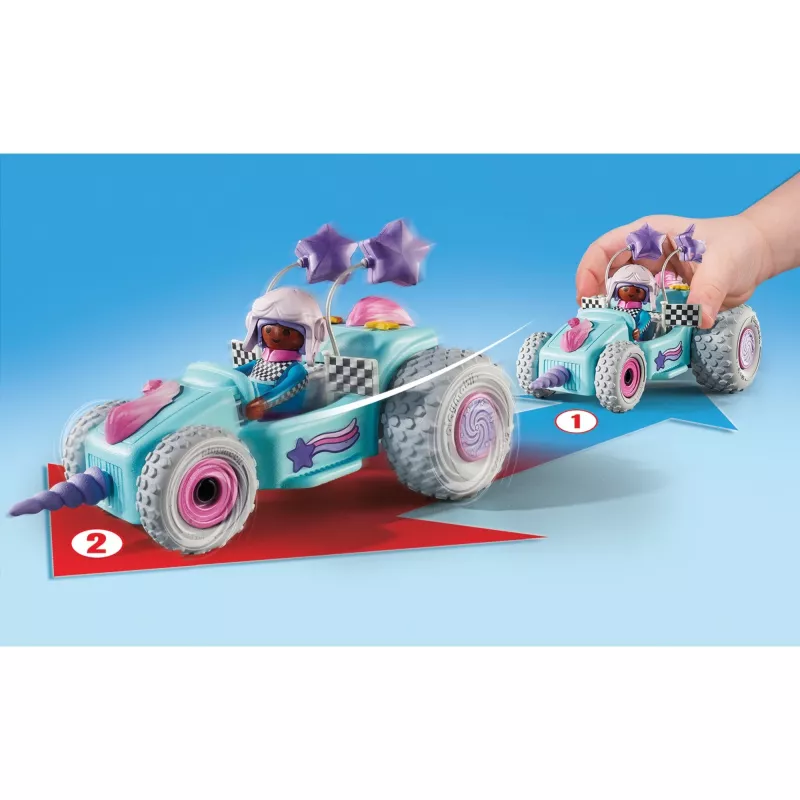Figūrėlių rinkinys Funstars 71635 Racing Unicorn
