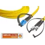 Lightwin LDP-09 LC-ST 3.0 šviesolaidinis kabelis 3 m geltonas (LDP-09 LC-ST 3.0)