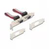DeLOCK 95276 vidinis RS-232 adapteris, Mini PCI Express, žalias