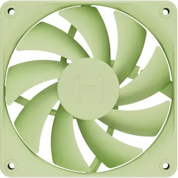Kompiuterio aušinimo ventiliatorius HYTE FA12-MM-4 120 mm, 1500 RPM, 72 m³/h, 1.6 mmH₂O, Fluid Dynamic Bearing, žalias, pakuotėje 4 vnt.