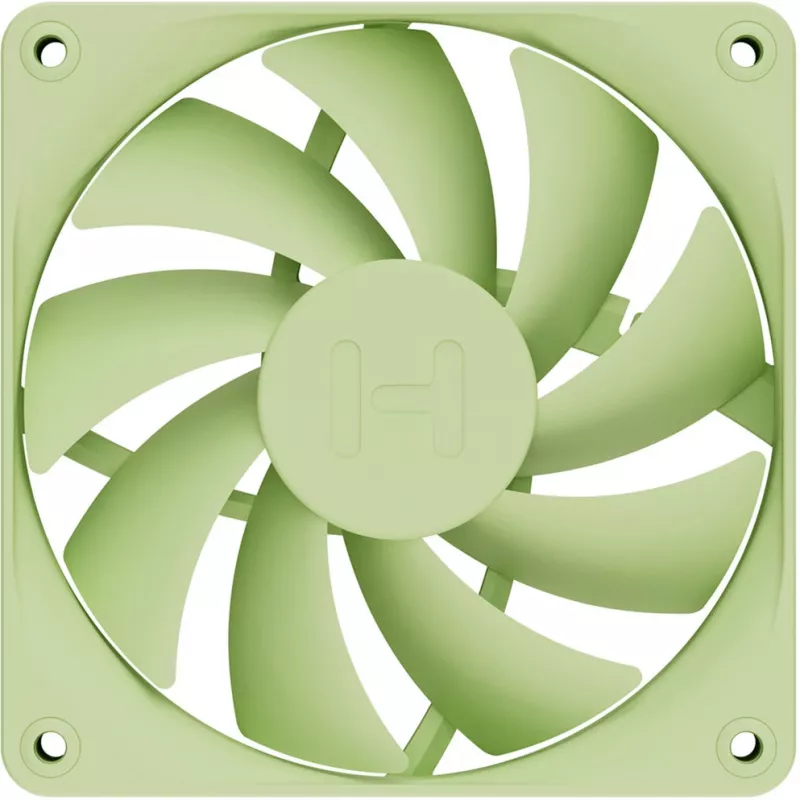 Kompiuterio aušinimo ventiliatorius HYTE FA12-MM-4 120 mm, 1500 RPM, 72 m³/h, 1.6 mmH₂O, Fluid Dynamic Bearing, žalias, pakuotėje 4 vnt.