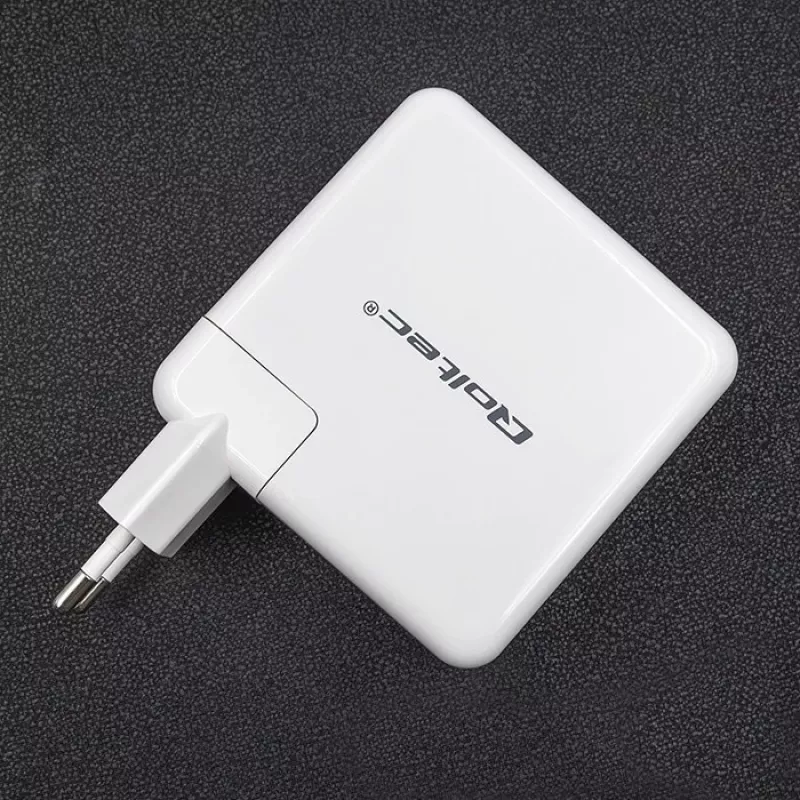 Maitinimo įkroviklis QOLTEC 51709, 96W USB-C PD, išėjimo diapazonas 5V–20V