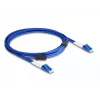 DeLOCK optinis kabelis LC Duplex į LC Duplex OS2 3m