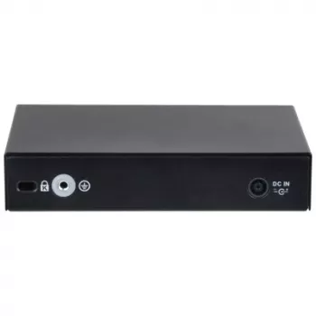 Dahua Technology DH-CS4006-4ET-60 tinklo komutatorius Valdomas L2 Gigabit Ethernet (10/100/1000) Power over Ethernet (PoE) Juoda