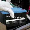 Qoltec LiFePO4 ličio geležies fosfato baterija 12,8 V 12 Ah 153,6 Wh su BMS