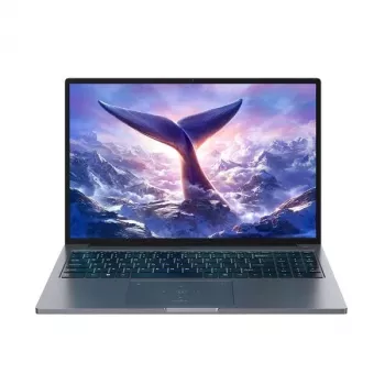 JuodaVIEW GamiBook-8 nešiojamasis kompiuteris — 16 colių WUXGA IPS, AMD Ryzen 7 7735HS 8 branduolių 4,75 GHz, 32 GB DDR5, 1 TB SSD, Radeon 680M, Windows 11 Pro, Starry Pilka