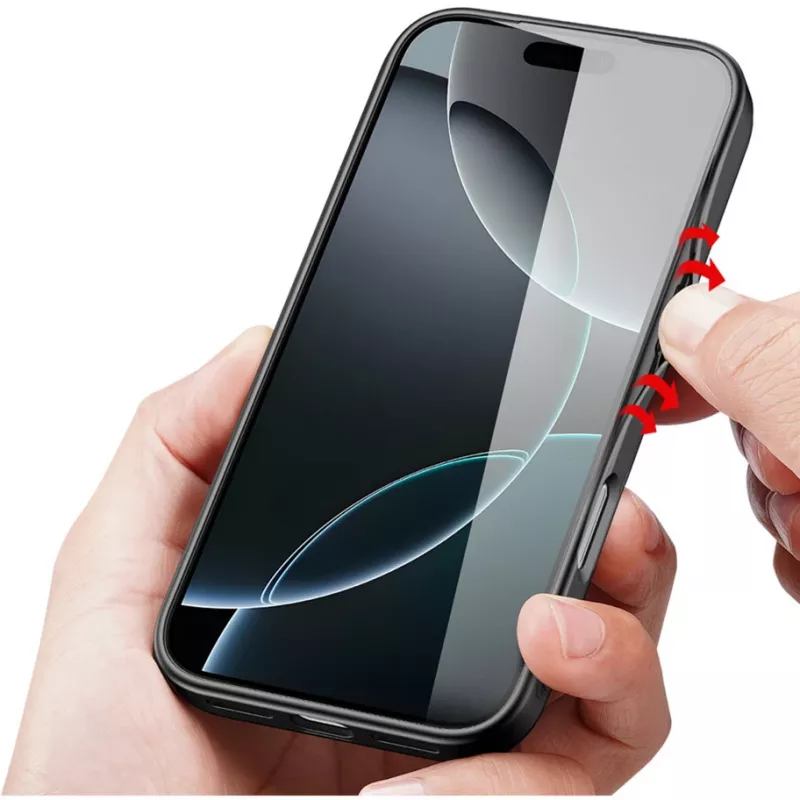 nevox StyleShell NYLO - iPhone 17 Pro Max 6.9 juoda (2529)