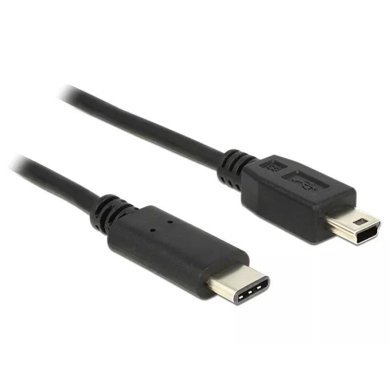 USB laidas DeLOCK 0,5 m USB 2.0-C Mini-B 83335