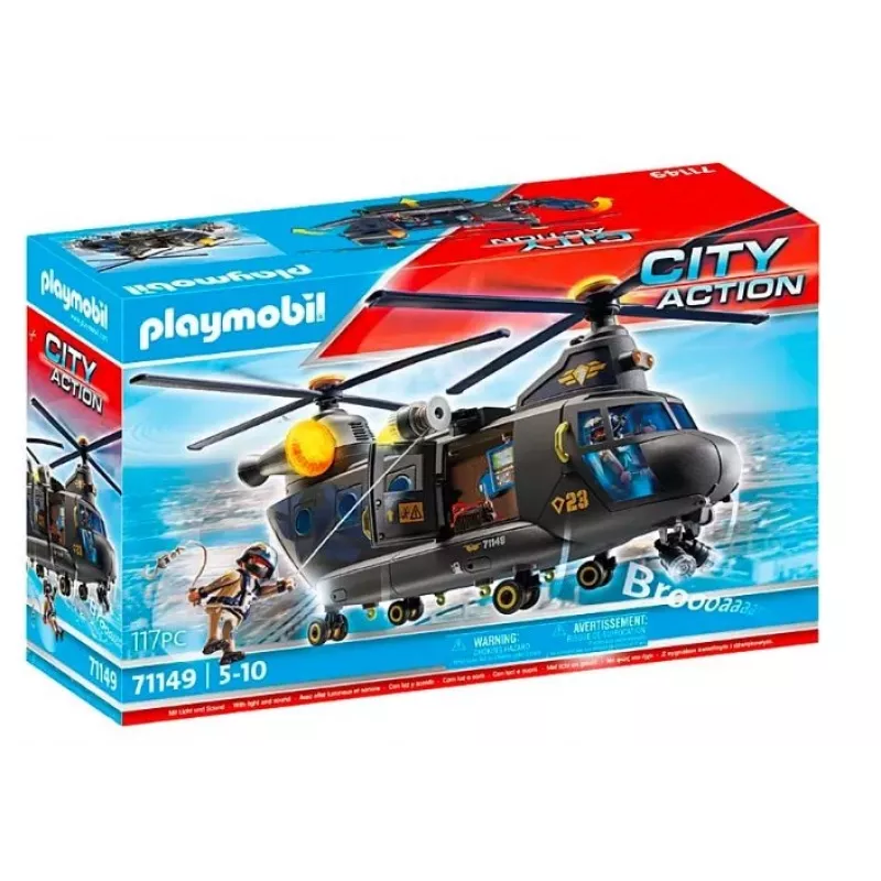 Playset Playmobil City Action 71149 žaislų rinkinys su policija ir transporto priemonėmis