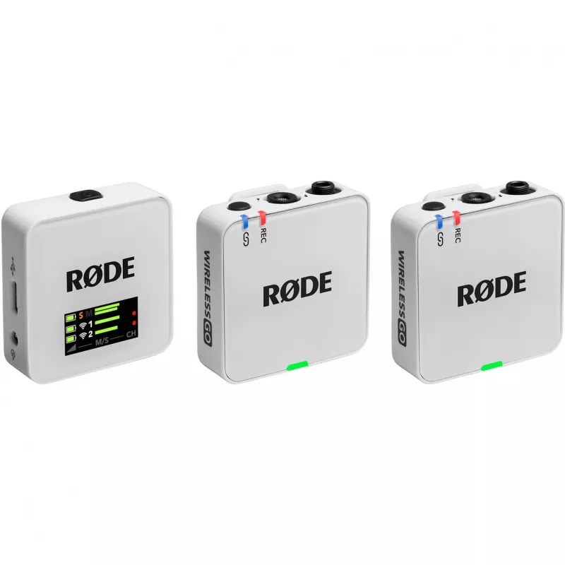RØDE Wireless GO III White - belaidė mikrofonų sistema (balta)
