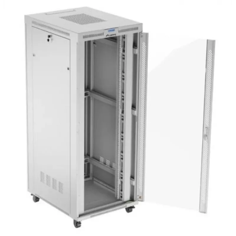 LANBERG 19 42U 800x1000 Freist. LCD Glastür (FlatPack) Gr (Speditionsversand)