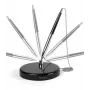 Stalinis rašiklis Forpus 0,7 mm, juodas, su grandinėle 1207-009