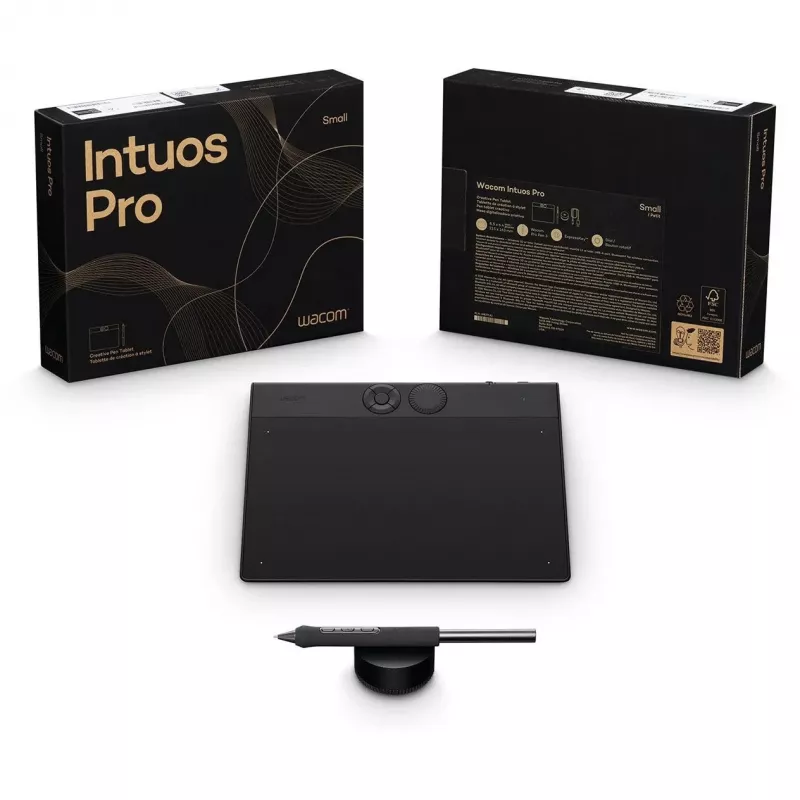 Mažas piešimo planšetinis kompiuteris Wacom Intuos Pro