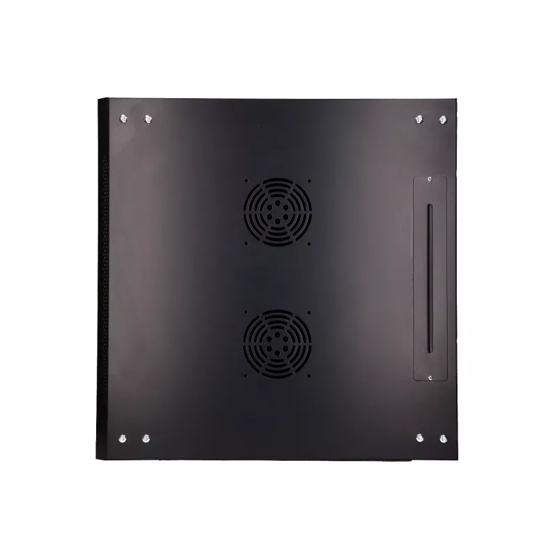 Ant sienos montuojamas stovas Extralink Rackmount spinta 12U 600x600 juoda