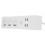 Maitinimo lizdų blokas Tellur 5949087927259 — WiFi išmanusis maitinimo lizdų blokas su 3 AC lizdais ir 4 USB prievadais (4 A)