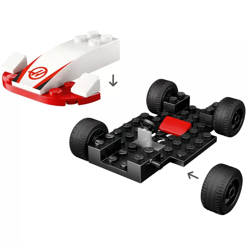 LEGO CITY 60464 F1 - Williams Racing & Haas F1 lenktyniniai automobiliai