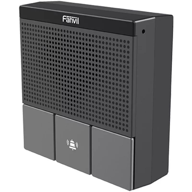 Domofonas Grandstream A10W SIP mini IP54 PoE — sieninis garsiakalbis su apsauga nuo oro sąlygų