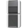 Kištukinis lizdas JUNG 876 W, viengubas, 250 V 16 A, baltas, 75×58×151 mm