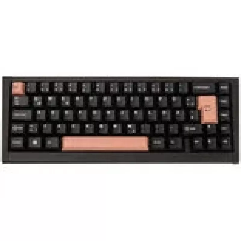 Keycap Set Static Control GMK Additional Kit — ABS dvigubo įpurškimo klavišų dangteliai, ISO ir ANSI suderinamumas, pastelinė rožinė