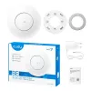 Belaidis prieigos taškas Cudy AP11000 — trijų juostų Wi‑Fi 6 (2,4/5/6 GHz), 5760 Mbps, MU‑MIMO, lubų/sienos montavimas