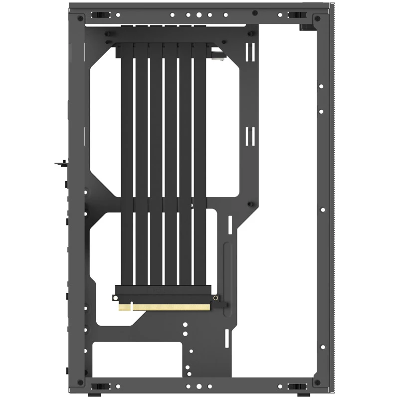 Supd Riser Ribbon kabelis - PCIe 4.0, 270 mm, juodas