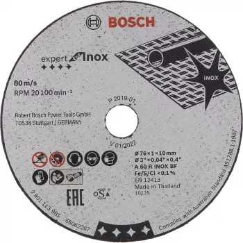 Bosch 2 608 601 520 kampinio šlifuoklio priedas Pjovimo diskas
