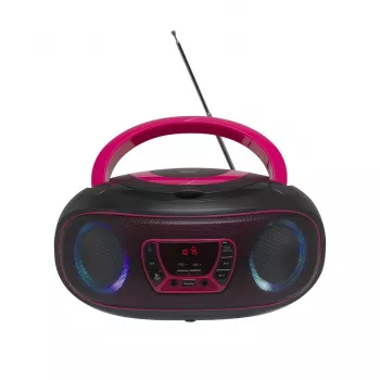Denver TCL-212BT PINK CD grotuvas Nešiojamasis CD grotuvas Juoda, Rožinė