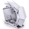 Mini Micro-ATX Tower Jonsbo MOD3 Grūdintas Stiklas Baltas PC korpusas, Mini-ITX/Micro-ATX palaikymas