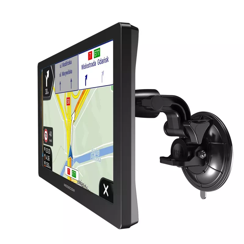 Automobilinė navigacija MODECOM FreeWAY CX 9.4 iGO — 9 colių 800x480, 16 GB, 512 MB RAM, Bluetooth, Windows CE 6.0, FM siųstuvas