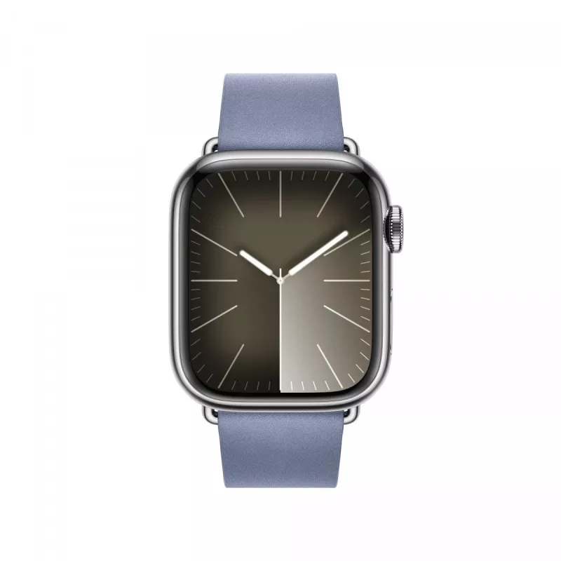 Apple 41 mm levandų mėlynos spalvos moderni sagtimi juosta M dydžio išmaniojo laikrodžio juosta mėlyna
