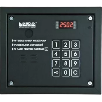 Garso skydelis Laskomex CP-2503R juodas su RFID raktų skaitytuvu